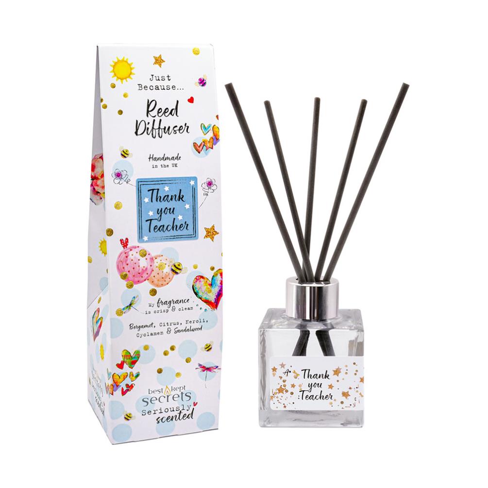 Best Kept Secrets Thank You Teacher Sparkly Reed Diffuser - 100ml £13.49